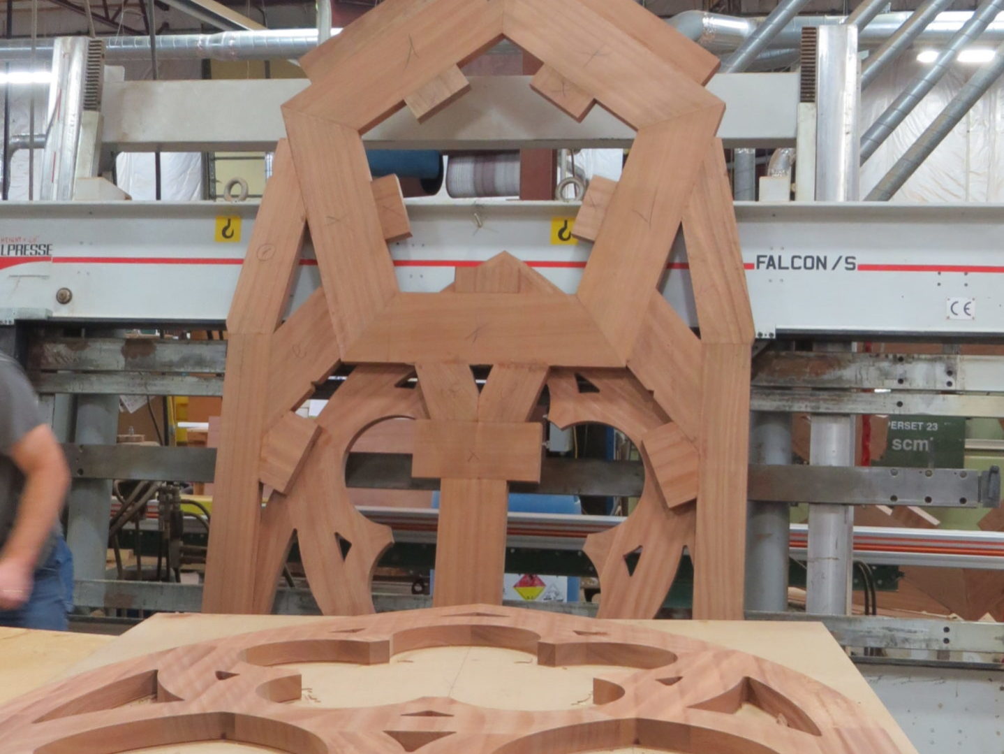 Several clover top frame pieces