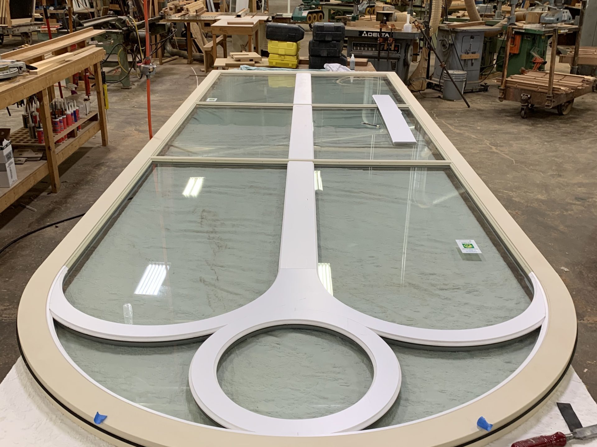 Installing muntins on insulated glass