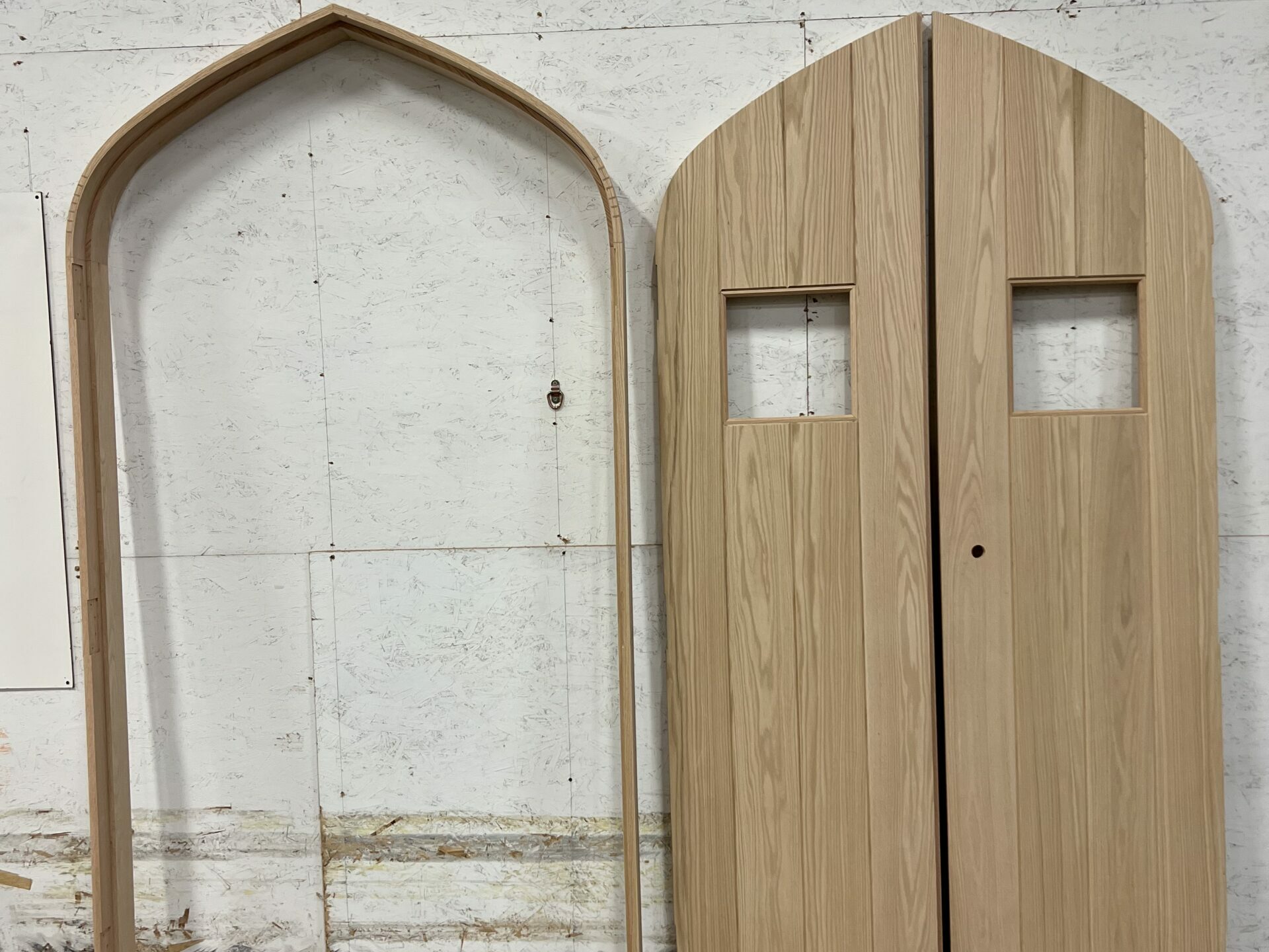 Raw University Gothic Top Door and Frame